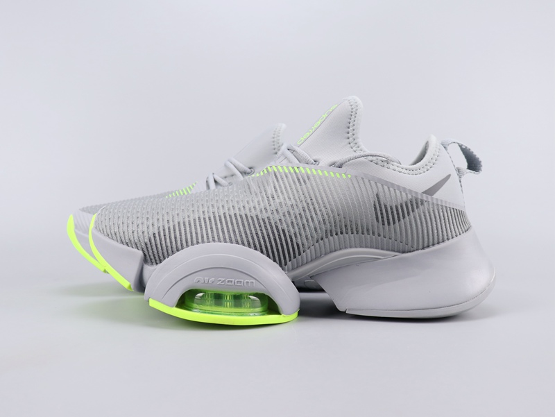 2020 Men Nike Air Zoom Superrep Grey Green Shoes